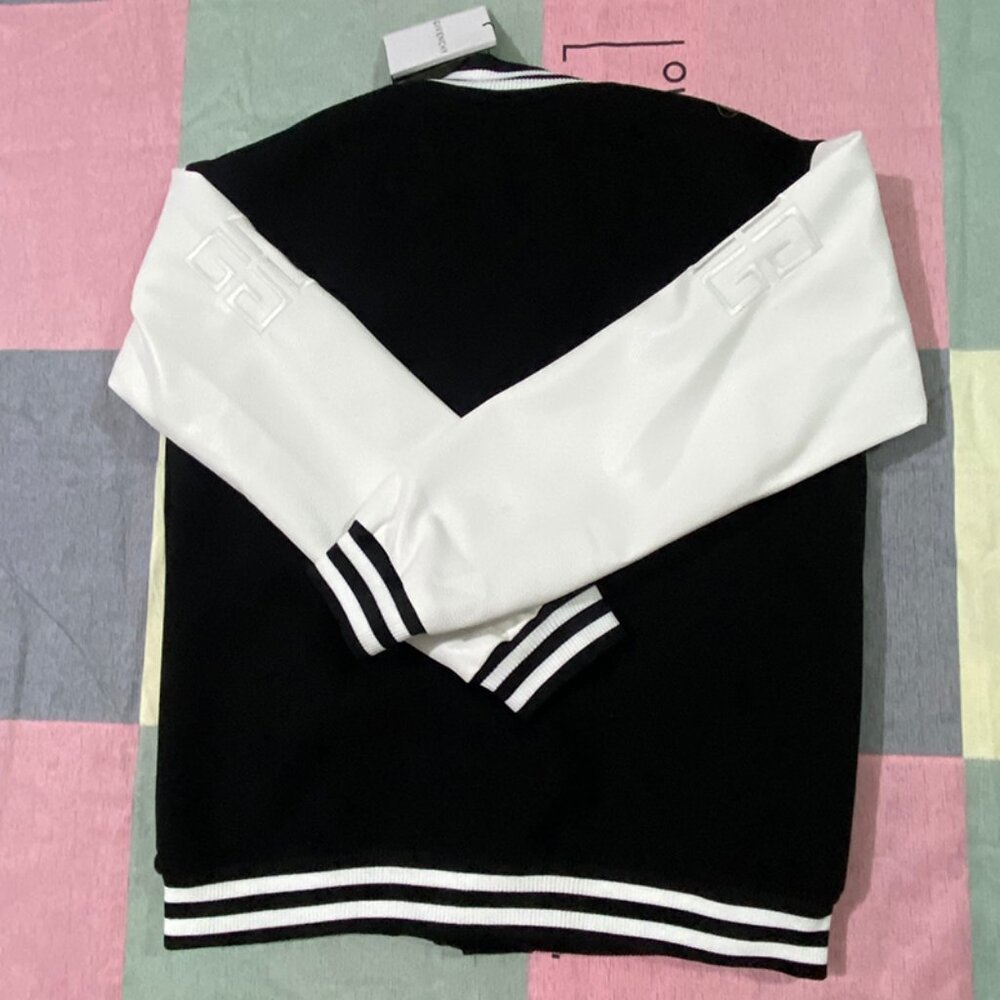 Givenchy Baseball Jacket Black & White - Picture 9 of 9